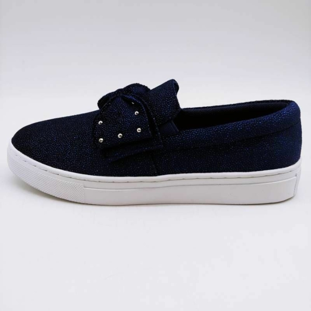 Isaac Mizrahi Live Shoes Womens Beth Blue 7‎ Walking Sneaker Slip On A310195 NEW